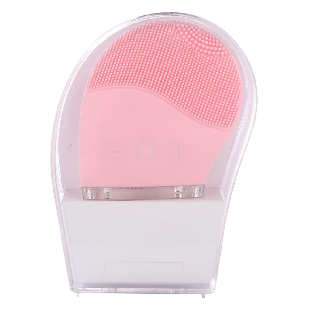 MEJES Facial Cleansing Brush Silicone Electric Vibration